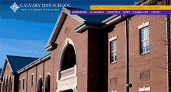 Desktop Screenshot of calvarydayschool.com